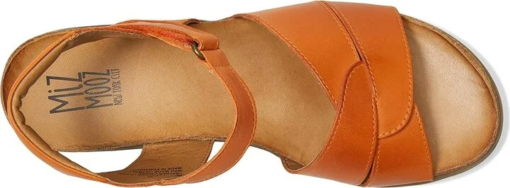 Miz Mooz Milli Women's Wedge Shoes Orange : EU 42 (US Women's 10.5-11) B - Medium, Leather - Image 2