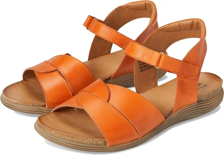 Miz Mooz Milli Women's Wedge Shoes Orange : EU 42 (US Women's 10.5-11) B - Medium, Leather