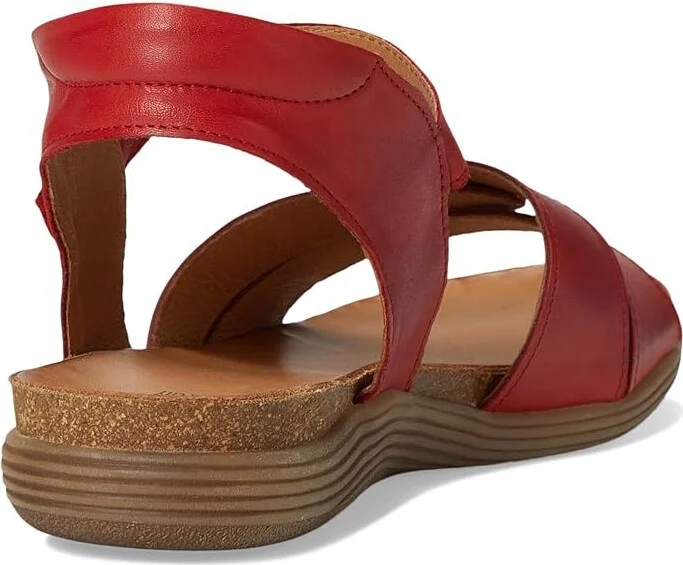 Miz Mooz Milli Women's Wedge Shoes Red : EU 36 (US Women's 5.5-6) B - Medium, Leather - Image 4