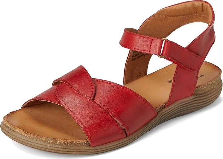 Miz Mooz Milli Women's Wedge Shoes Red : EU 36 (US Women's 5.5-6) B - Medium, Leather - Image 5
