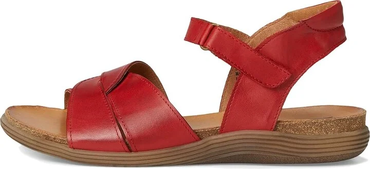 Miz Mooz Milli Women's Wedge Shoes Red : EU 36 (US Women's 5.5-6) B - Medium, Leather - Image 6