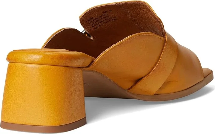 Miz Mooz Odell Women's Wedge Shoes Ochre : EU 38 (US Women's 7.5-8) B - Medium, Leather - Image 4