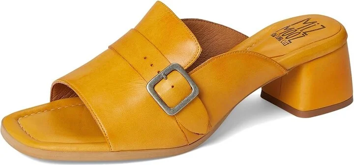 Miz Mooz Odell Women's Wedge Shoes Ochre : EU 38 (US Women's 7.5-8) B - Medium, Leather - Image 5
