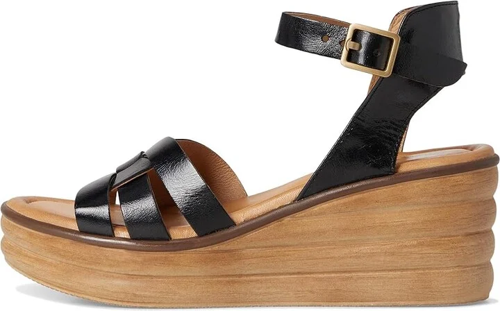 Miz Mooz Ozzie Women's Wedge Shoes Black : EU 40 (US Women's 9-9.5) B - Medium, Leather/Rubber - Image 6