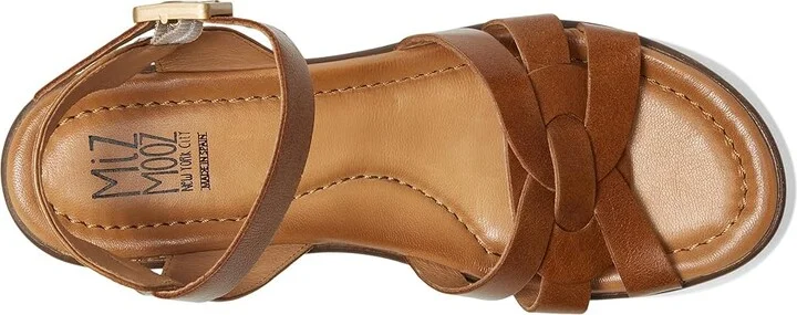 Miz Mooz Ozzie Women's Wedge Shoes Brandy : EU 41 (US Women's 9.5-10) B - Medium, Leather/Rubber - Image 2