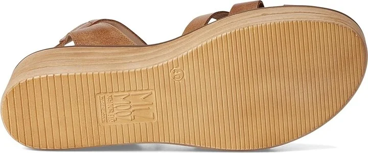 Miz Mooz Ozzie Women's Wedge Shoes Brandy : EU 41 (US Women's 9.5-10) B - Medium, Leather/Rubber - Image 3