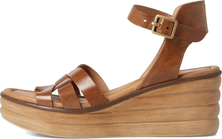 Miz Mooz Ozzie Women's Wedge Shoes Brandy : EU 41 (US Women's 9.5-10) B - Medium, Leather/Rubber - Image 6