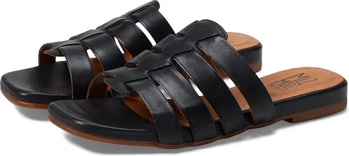 Miz Mooz Preppy Women's Shoes Black : EU 37 (US Women's 6.5-7) B - Medium, Leather