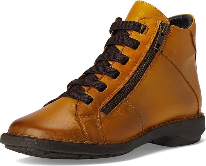 Miz Mooz Preslee Women's Boots Ochre Antique Burnish : EU 40 (US Women's 9-9.5) B - Medium, Leather - Image 5