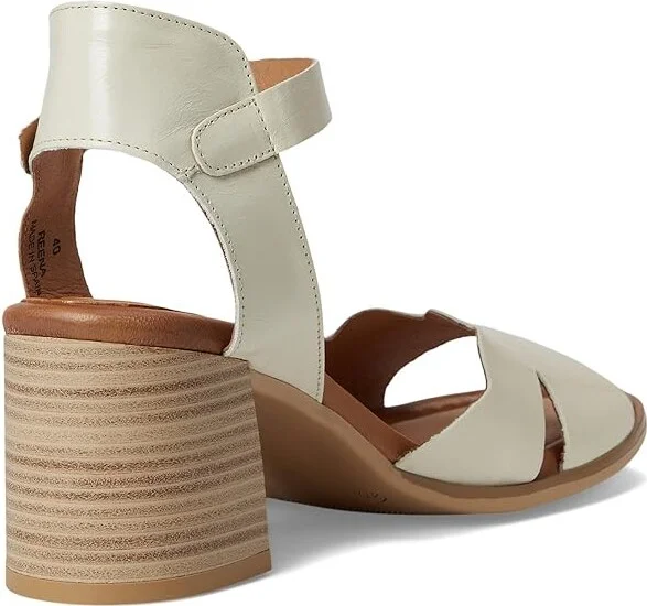 Miz Mooz Reena Women's Wedge Shoes Linen : EU 40 (US Women's 9-9.5) B - Medium, Leather - Image 4