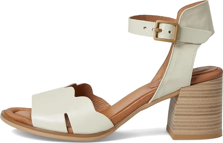 Miz Mooz Reena Women's Wedge Shoes Linen : EU 40 (US Women's 9-9.5) B - Medium, Leather - Image 6
