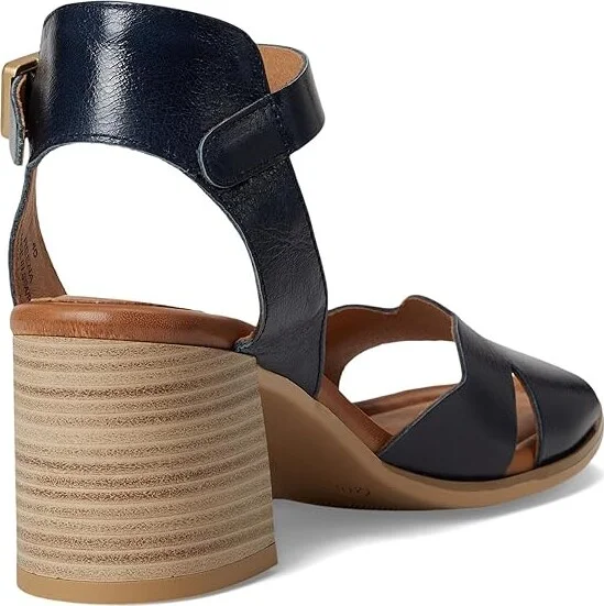 Miz Mooz Reena Women's Wedge Shoes Navy : EU 36 (US Women's 5.5-6) B - Medium, Leather - Image 4