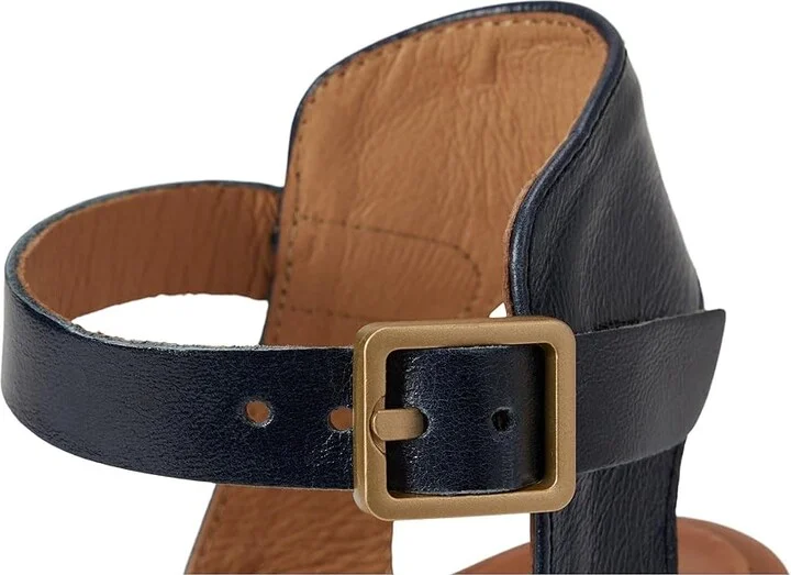 Miz Mooz Reena Women's Wedge Shoes Navy : EU 36 (US Women's 5.5-6) B - Medium, Leather - Image 7