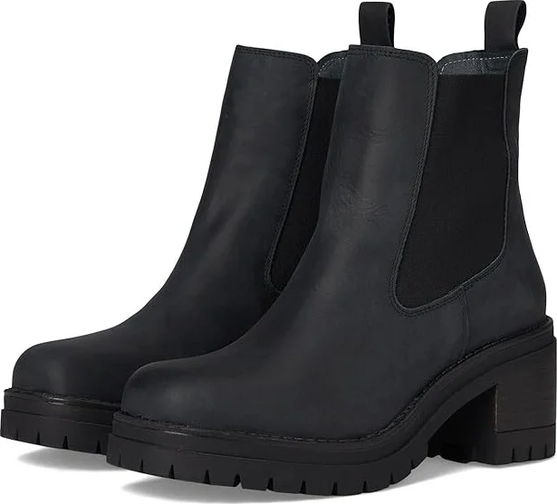 Miz Mooz Ritzy Women's Boots Black 1 : EU 36 (US Women's 5.5-6) B - Medium, Leather/Rubber