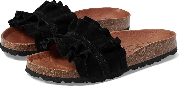Miz Mooz Rocio Women's Shoes Black : EU 36 (US Women's 5.5-6) B - Medium, Leather/Suede