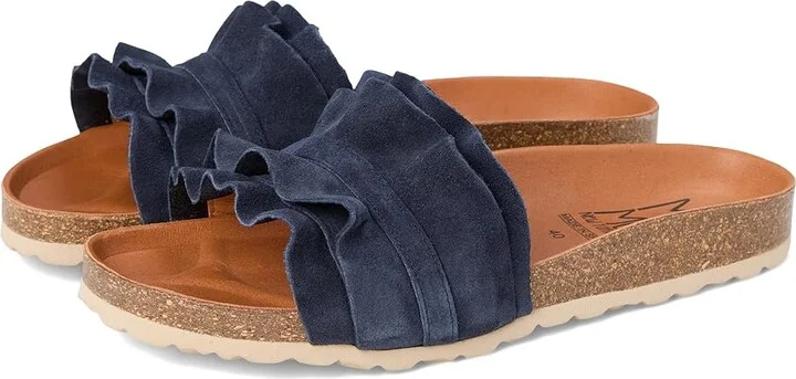 Miz Mooz Rocio Women's Shoes Navy : EU 38 (US Women's 7.5-8) B - Medium, Leather/Suede