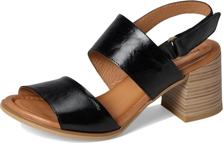 Miz Mooz Rorie Women's Wedge Shoes Black : EU 36 (US Women's 5.5-6) B - Medium, Leather - Image 5