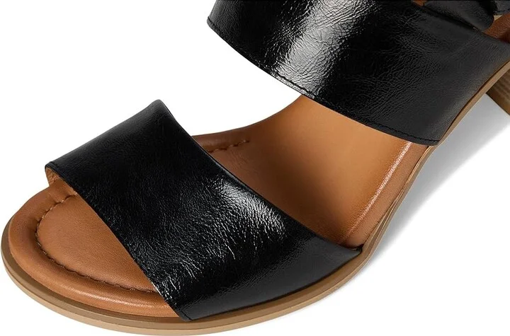 Miz Mooz Rorie Women's Wedge Shoes Black : EU 36 (US Women's 5.5-6) B - Medium, Leather - Image 7