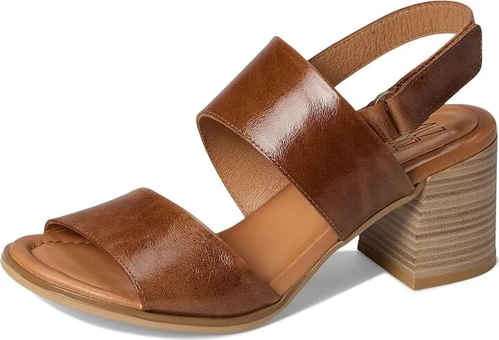 Miz Mooz Rorie Women's Wedge Shoes Brandy : EU 38 (US Women's 7.5-8) B - Medium, Leather - Image 5
