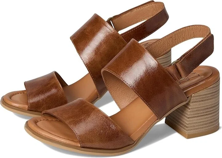 Miz Mooz Rorie Women's Wedge Shoes Brandy : EU 38 (US Women's 7.5-8) B - Medium, Leather