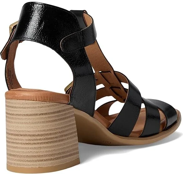 Miz Mooz Rowen Women's Wedge Shoes Black : EU 39 (US Women's 8.5-9) B - Medium, Leather - Image 4
