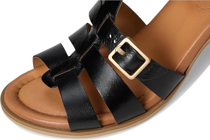 Miz Mooz Rowen Women's Wedge Shoes Black : EU 39 (US Women's 8.5-9) B - Medium, Leather - Image 7