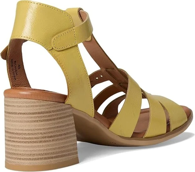 Miz Mooz Rowen Women's Wedge Shoes Yellow : EU 38 (US Women's 7.5-8) B - Medium, Leather - Image 4