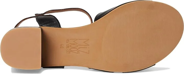 Miz Mooz Rubie Women's Wedge Shoes Black : EU 41 (US Women's 9.5-10) B - Medium, Leather/Rubber - Image 3