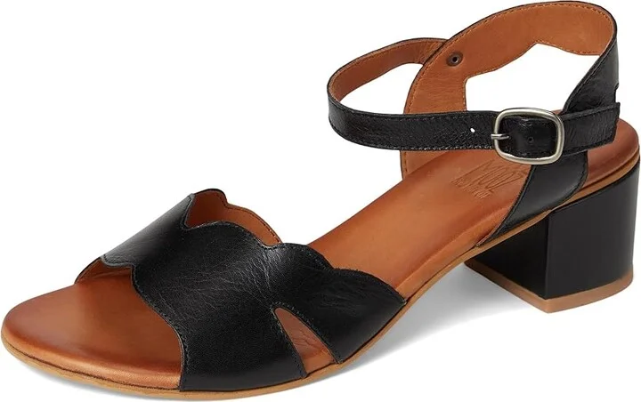 Miz Mooz Rubie Women's Wedge Shoes Black : EU 41 (US Women's 9.5-10) B - Medium, Leather/Rubber - Image 5
