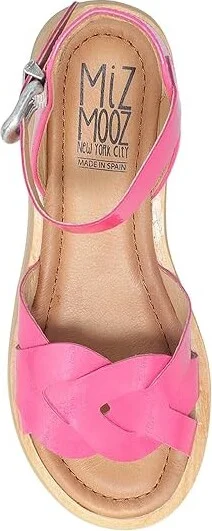 Miz Mooz Sarita Women's Sandals Fuchsia Patent : EU 36 (US Women's 5.5-6) B - Medium, Leather - Image 2