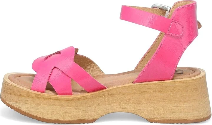 Miz Mooz Sarita Women's Sandals Fuchsia Patent : EU 36 (US Women's 5.5-6) B - Medium, Leather - Image 6