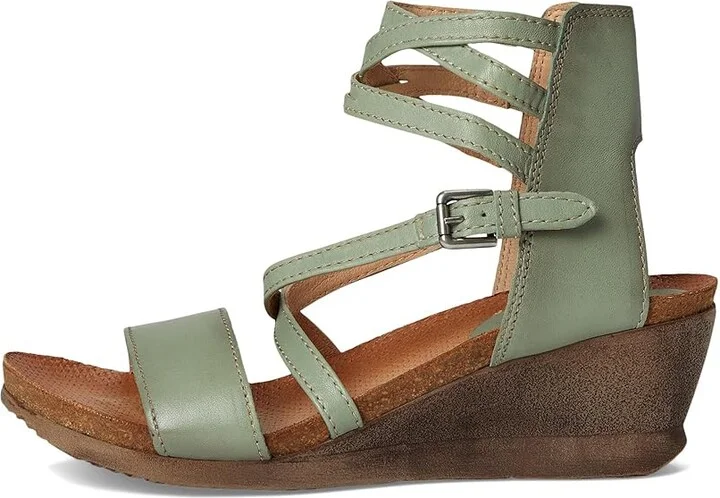 Miz Mooz Shay Women's Wedge Shoes Sage 1 : EU 36 (US Women's 5.5-6) B - Medium, Leather - Image 6
