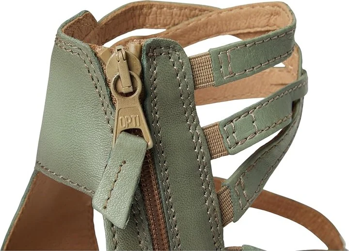 Miz Mooz Shay Women's Wedge Shoes Sage 1 : EU 36 (US Women's 5.5-6) B - Medium, Leather - Image 7