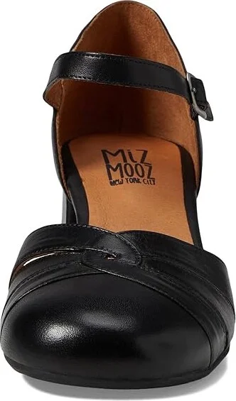 Miz Mooz Storie High Heels Storie Black : EU 39 (US Women's 8.5-9) B - Medium, Leather/Rubber - Image 2