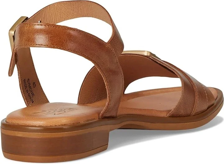 Miz Mooz Symone Women's Wedge Shoes Brandy : EU 40 (US Women's 9-9.5) B - Medium, Leather/Rubber - Image 4