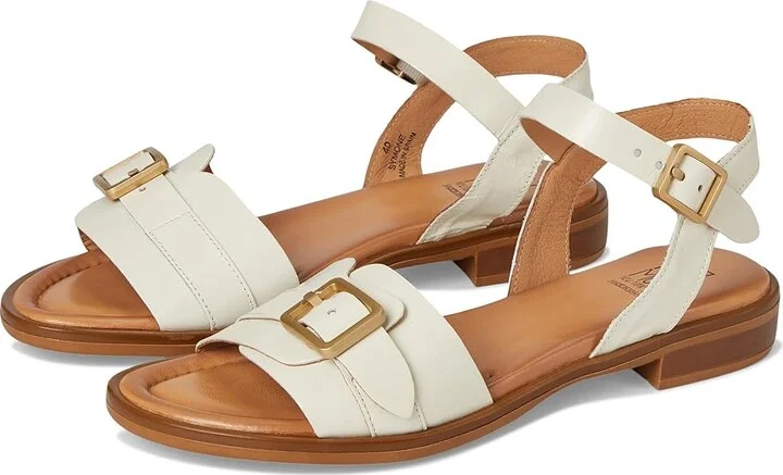 Miz Mooz Symone Women's Wedge Shoes Linen : EU 39 (US Women's 8.5-9) B - Medium, Leather/Rubber