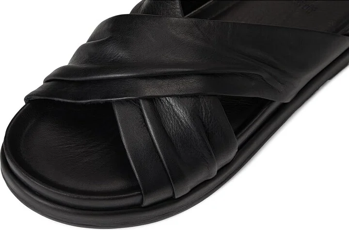 Miz Mooz Talisa Women's Wedge Shoes Black : EU 40 (US Women's 9-9.5) B - Medium, Leather - Image 7
