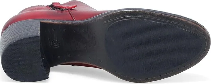 Miz Mooz Talita Women's Boots Red Antique : EU 40 (US Women's 9-9.5) B - Medium, Leather - Image 2