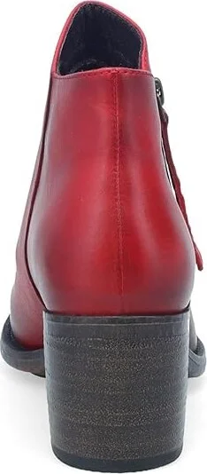 Miz Mooz Talita Women's Boots Red Antique : EU 40 (US Women's 9-9.5) B - Medium, Leather - Image 3