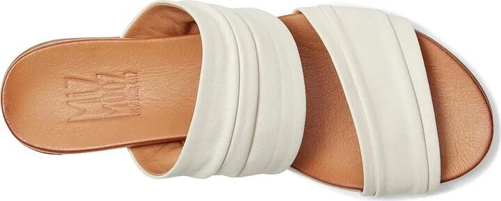 Miz Mooz Tevin Women's Wedge Shoes Cream : EU 42 (US Women's 10.5-11) B - Medium, Leather - Image 2