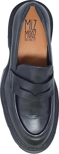 Miz Mooz Toni Women's Flat Shoes Black : EU 42 (US Women's 10.5-11) B - Medium, Leather - Image 2