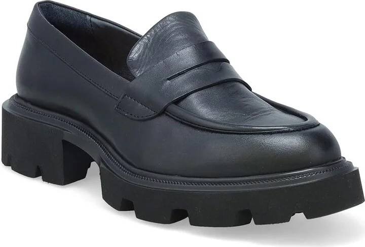 Miz Mooz Toni Women's Flat Shoes Black : EU 42 (US Women's 10.5-11) B - Medium, Leather