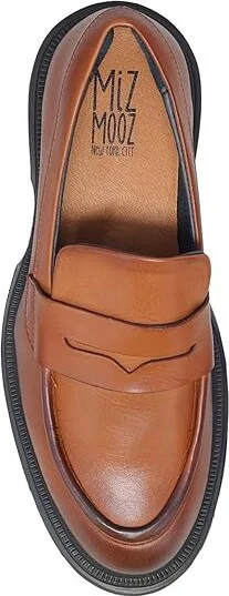 Miz Mooz Toni Women's Flat Shoes Brandy : EU 41 (US Women's 9.5-10) B - Medium, Leather - Image 2