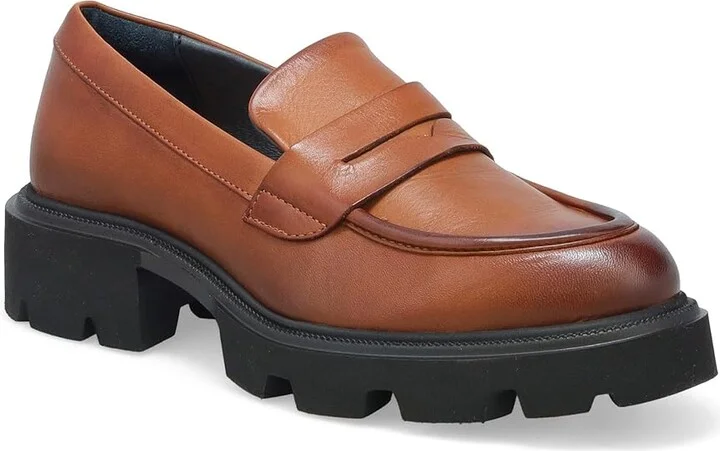 Miz Mooz Toni Women's Flat Shoes Brandy : EU 41 (US Women's 9.5-10) B - Medium, Leather
