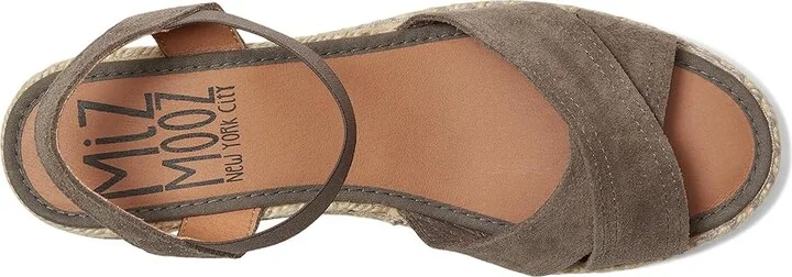 Miz Mooz Vena Women's Wedge Shoes Ash : EU 39 (US Women's 8.5-9) B - Medium, Leather/Suede - Image 2