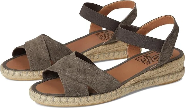 Miz Mooz Vena Women's Wedge Shoes Ash : EU 39 (US Women's 8.5-9) B - Medium, Leather/Suede