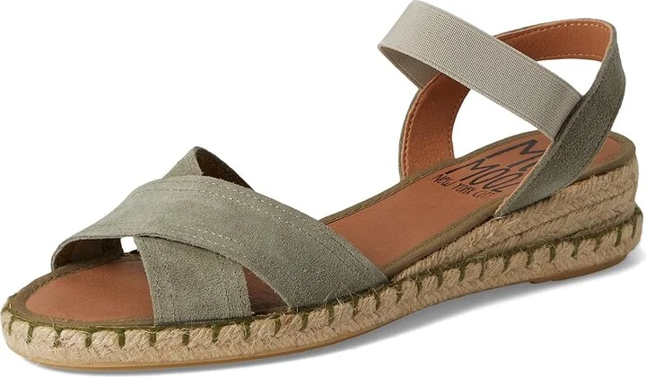 Miz Mooz Vena Women's Wedge Shoes Sage : EU 42 (US Women's 10.5-11) B - Medium, Leather/Suede - Image 5