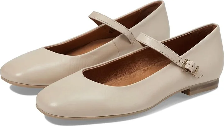 Miz Mooz Zahara Women's Flat Shoes Cream : EU 38 (US Women's 7.5-8) B - Medium, Leather
