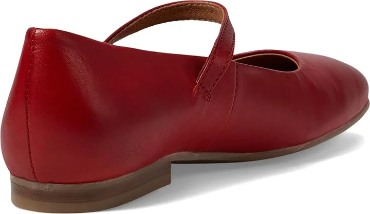 Miz Mooz Zahara Women's Flat Shoes Red : EU 37 (US Women's 6.5-7) B - Medium, Leather - Image 4