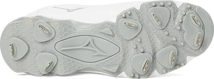 Mizuno 9-Spike Swift 8 Low Metal Women's Shoes White : 5 B - Medium, Leather - Image 3